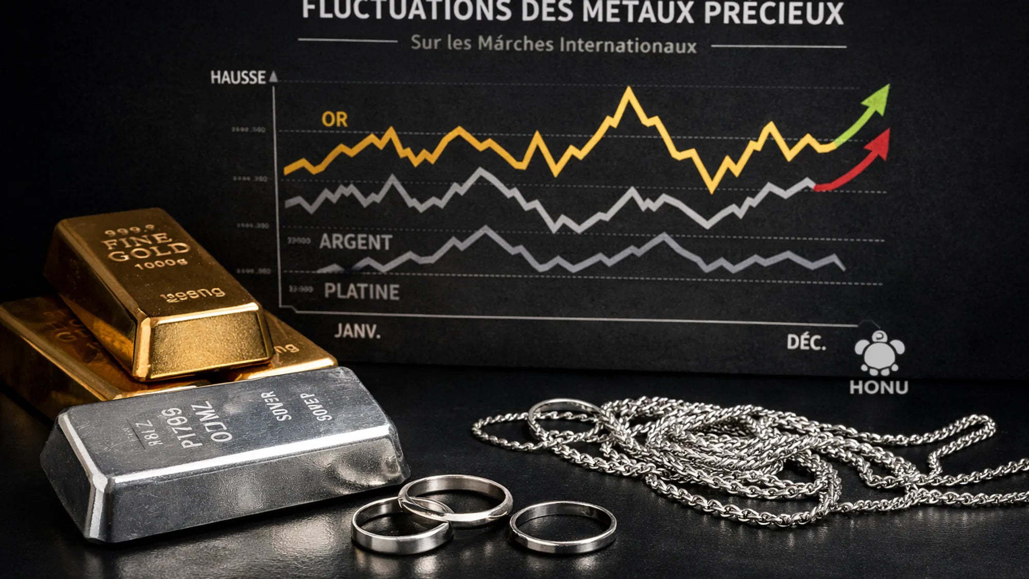 Prix Or et Argent 2025-2026 : Impact sur les Bijoux