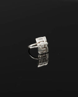 Bague Block B argent 925 style Art Deco Collection Josephine B