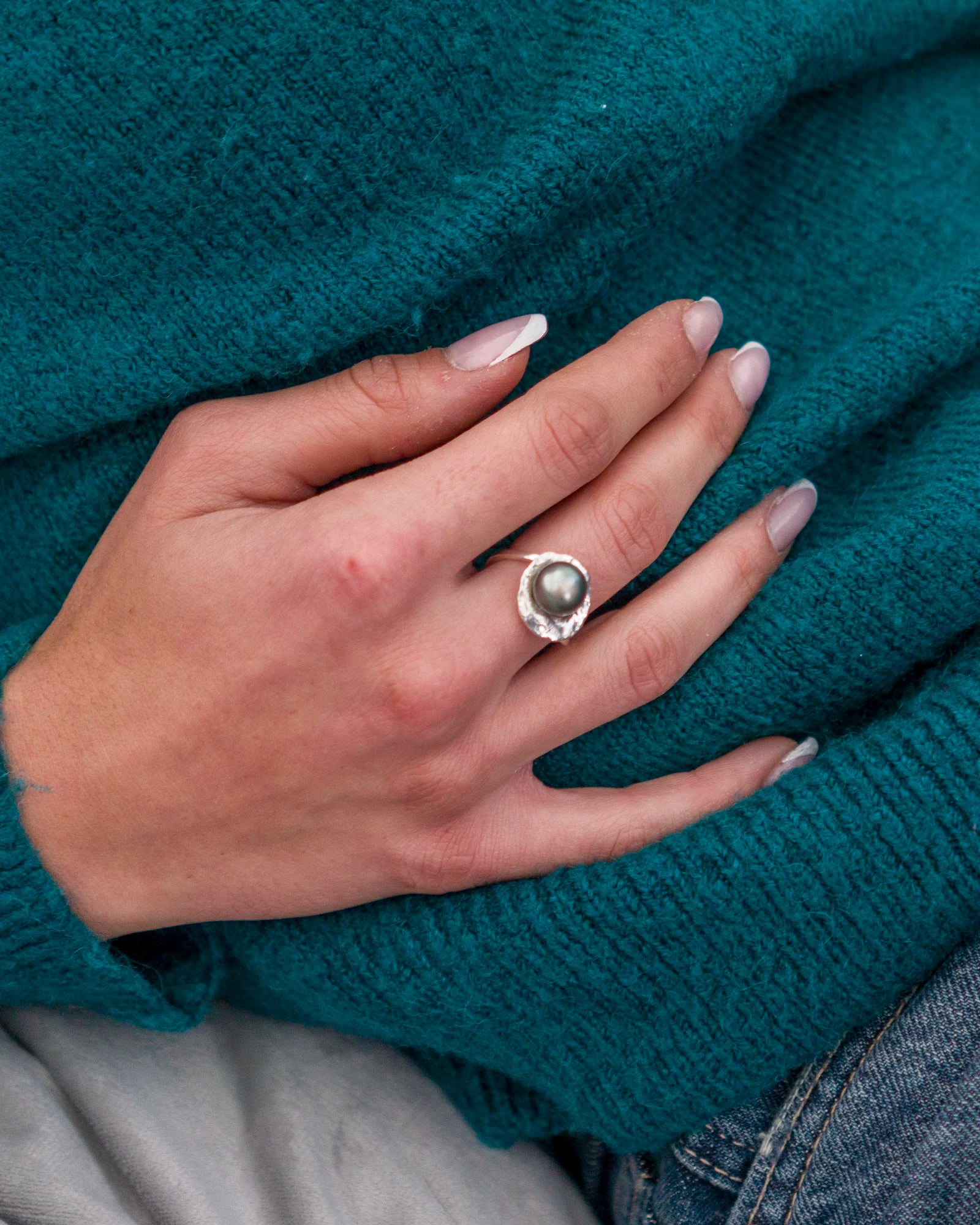 Bague Meteor argent 925 vue profil