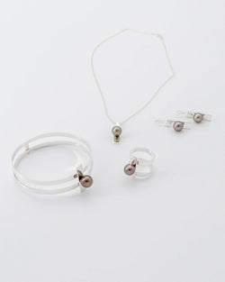 Parure Art Déco design années 1920 Collection Josephine B. Parure Flappers | Honu Handmade Jewellery