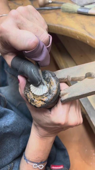 Detail Sculpture Bijoux en Argent 925 Technique de creation